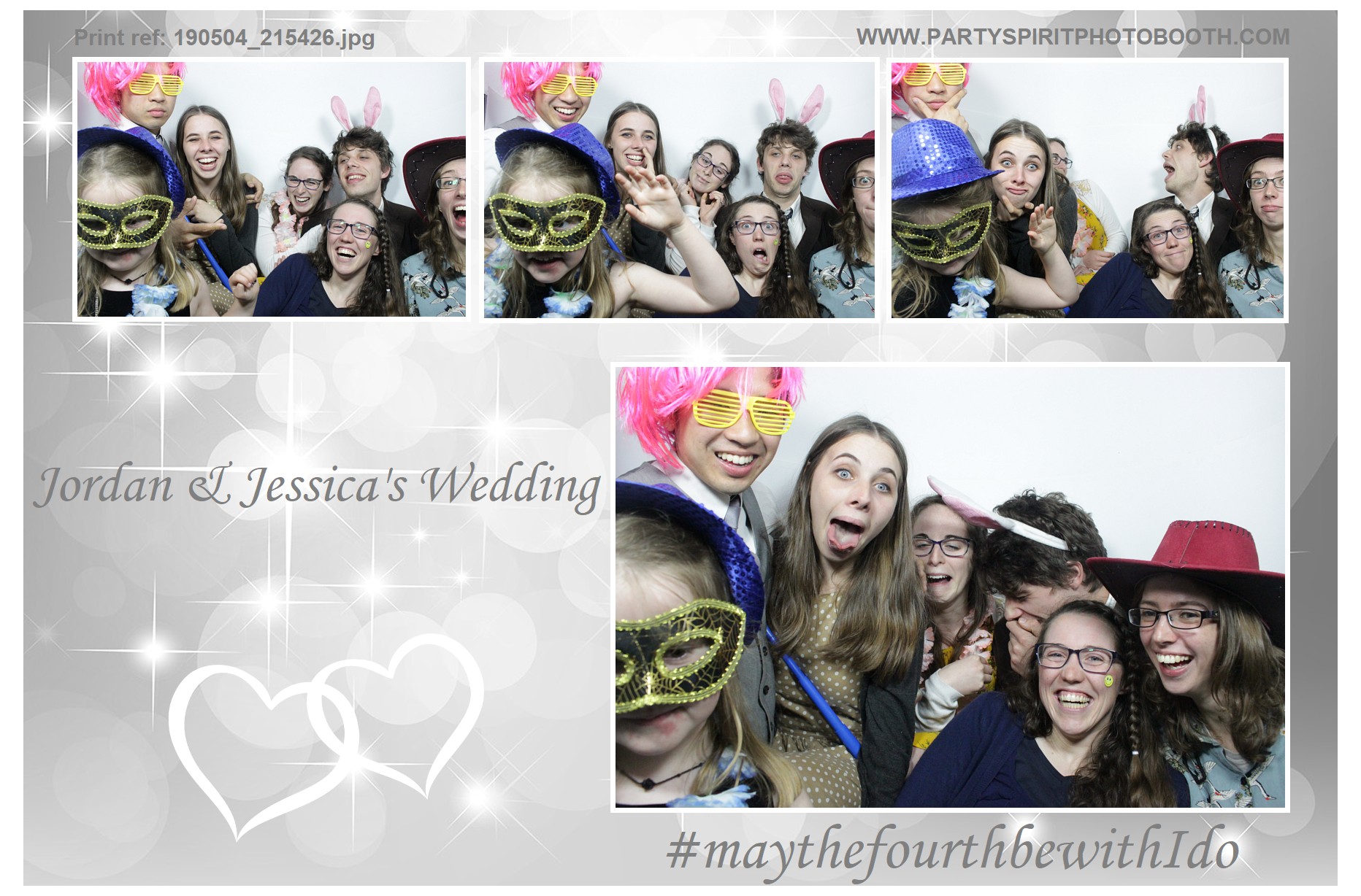 Jordan and Jessica's Wedding | View more photos from the event at gallery.partyspiritphotobooth.com/u/PartySpiritPhotoBooth/Jordan-and-Jessicas-Wedding